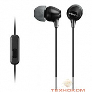 SONY MDR-EX15AP черный {Наушники с гарнитурой} [MDREX15APB.CE7]